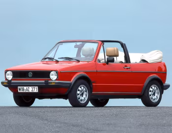 Volkswagen Golf Cabriolet GLi [Worldwide] (Typ 155) '03.1979–08.1987