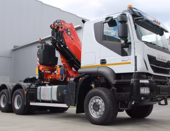 IVECO-AMT-633910 Trakker с КМУ Fassi F415A.2.25 (AT) '2018–22
