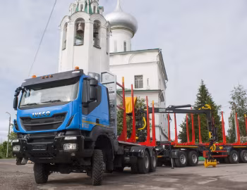 IVECO-AMT-633920 Trakker (AT) с КМУ Велмаш ОМТЛ-97-04 '2019