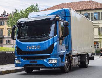 Iveco EuroCargo 75-210 with delivery body '2015–pr.