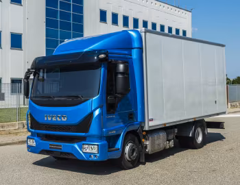 Iveco EuroCargo 75-210 with delivery body '2015–pr.