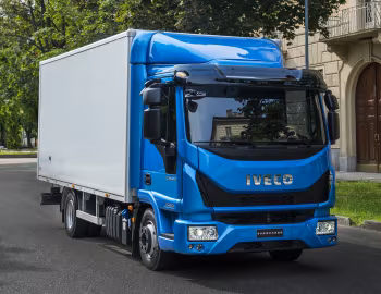 Iveco EuroCargo 75-210 with delivery body '2015–pr.