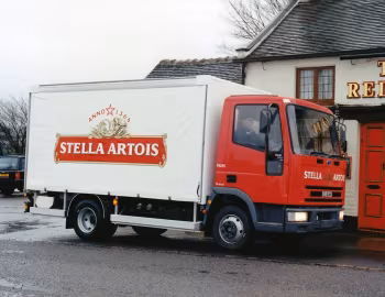 Iveco-Ford EuroCargo 75E15 beverage delivery truck [UK-spec]