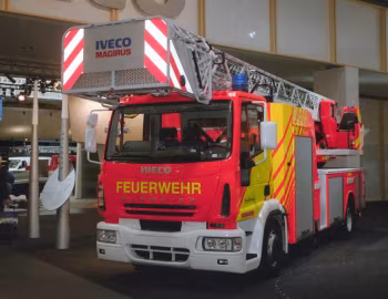 Iveco-Magirus EuroFire FF 150 E 28 mit Drehleiter-Korb DLK 23-12 GL '2004–????