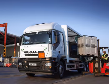 Iveco Stralis AT260S31YP/S with Saunders delivery body '2011