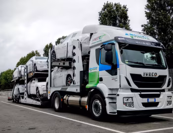 Iveco Stralis Hi-Road 330 Natural Power 4×2 Car Transporter (AD440) '2012–pr.