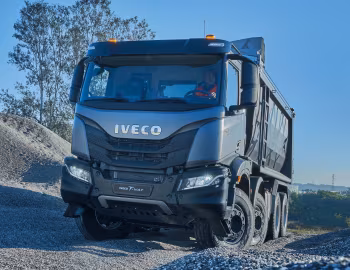 Iveco T-WAY 510 8×4 with tipper body '2021–23