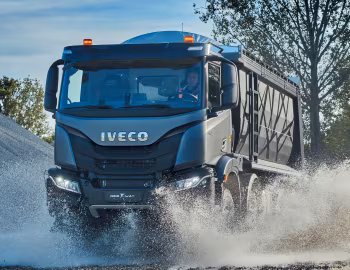 Iveco T-WAY 510 8×4 with tipper body '2021–23
