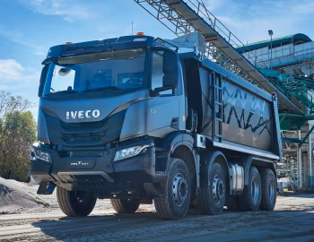 Iveco T-WAY 510 8×4 with tipper body '2021–23