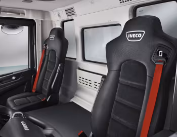 Interior Iveco T-WAY 510 8×4 with tipper body '2021–23