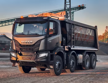 Iveco T-WAY 510 8×4 with tipper body '2021–23