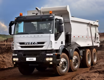 Iveco Trakker AD410T42 with Rossetti tipper body '2007–12