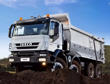 Iveco Trakker AD410T42 with Rossetti tipper body '2007–12