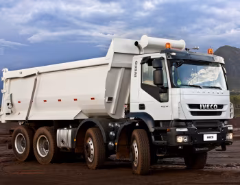 Iveco Trakker AD410T42 with Rossetti tipper body '2007–12