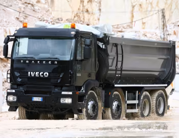 Iveco Trakker AD410T50 with Gervasi tipper body '2007–12