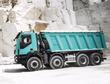 Iveco Trakker Hi-Land 500 rigid 8×4 with Cantoni & C S.p.A. tipper body '2013–pr.