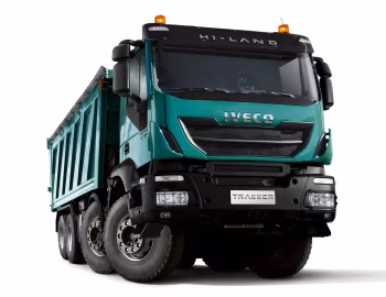 Iveco Trakker Hi-Land 500 rigid 8×4 with tipper body '2013–pr.