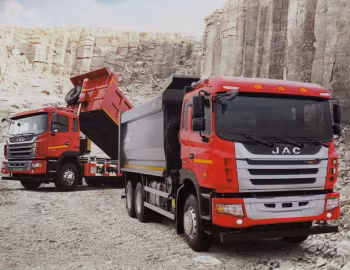 JAC Gallop K3 N350 Amkar 6×4 dump truck, JAC Gallop K3 N350 6×4 dump truck