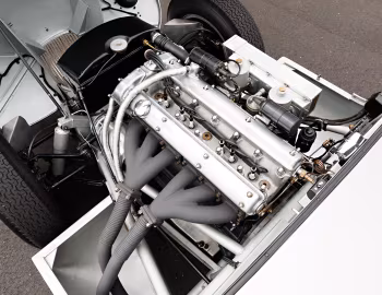 Bajo el capó Jaguar C-Type (#XKC 028) '1952
