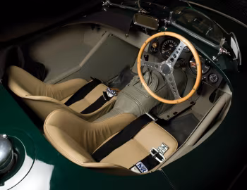 Interior Jaguar C-Type (#XKC 007) '1952