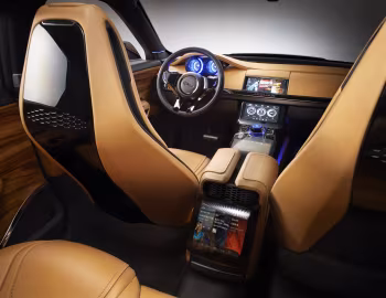 Interior Jaguar C-X17 5-Seater Concept '11.2013
