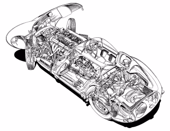 Jaguar D-Type "Short Nose" '1955–56