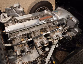 Bajo el capó Jaguar D-Type (XKD509) '1955