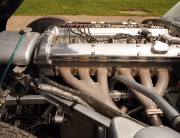 Bajo el capó Jaguar D-Type (XKD509) '1955