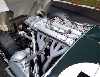 Bajo el capó Jaguar D-Type (XKD520) '1955