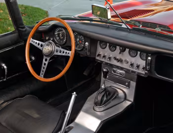 Interior 1963–64 Jaguar E-Type 3.8-Litre Open Two Seater [US-spec] (XK-E) '1962–09.1964