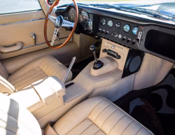 Interior 1965–67 Jaguar E-Type 4.2-Litre Fixed Head Coupe [US-spec] (XK-E) '10.1964–07.1967