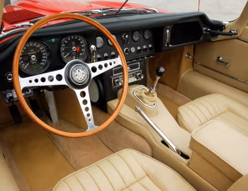 Panel frontal Jaguar E-Type 4.2-Litre Open Two Seater [EU-spec] (XK-E) '10.1964–07.1967
