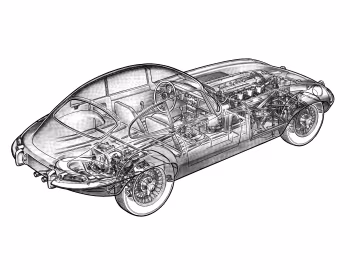Jaguar E-Type Fixed Head Coupe [LHD] (XK-E) '02.1961–07.1967