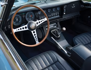 Interior 1969–71 Jaguar E-Type Open Two Seater [North America] (Series II) '1968–71