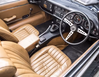 Interior Jaguar E-Type V12 Roadster "Commemorative Edition" (Series III) '1974–75