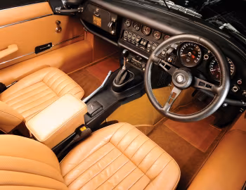 Interior Jaguar E-Type V12 Roadster "Commemorative Edition" (Series III) '1974–75