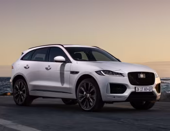 Jaguar F-Pace 25d AWD "Chequered Flag" [South Africa] '2020–21