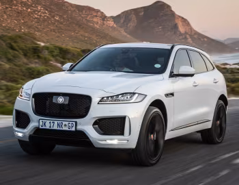 Jaguar F-Pace 25d AWD "Chequered Flag" [South Africa] '2020–21
