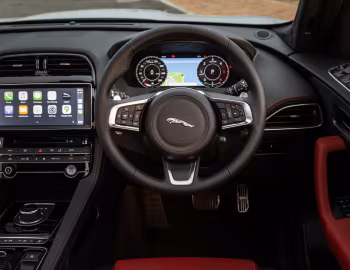Panel frontal Jaguar F-Pace 25d AWD "Chequered Flag" [South Africa] '2020–21