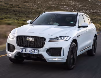 Jaguar F-Pace 25d AWD "Chequered Flag" [South Africa] '2020–21