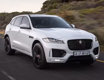 Jaguar F-Pace 25d AWD "Chequered Flag" [South Africa] '2020–21