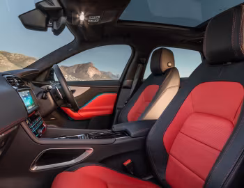 Interior Jaguar F-Pace 25d AWD "Chequered Flag" [South Africa] '2020–21