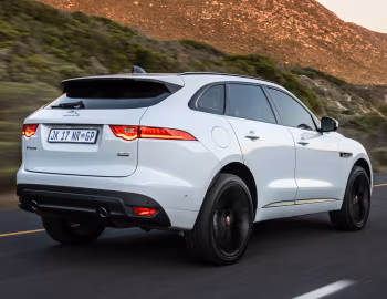 Jaguar F-Pace 25d AWD "Chequered Flag" [South Africa] '2020–21