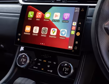 Interior Jaguar F-Pace D300 R-Dynamic Black Pack [South Africa] '2021–pr.