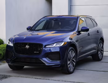 2021–pr. Jaguar F-Pace P400 AWD R-Dynamic [North America] '2021–pr.