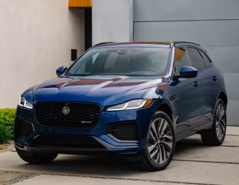 2021–pr. Jaguar F-Pace P400 AWD R-Dynamic [North America] '2021–pr.
