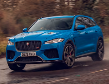 Jaguar F-Pace SVR [UK-spec] '2019–21