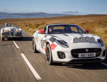 Jaguar XK120, Jaguar F-Type Convertible Rally