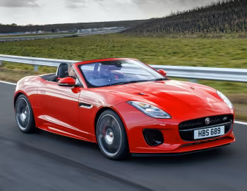 Jaguar F-Type "Chequered Flag" Convertible [UK-spec] '2018–20
