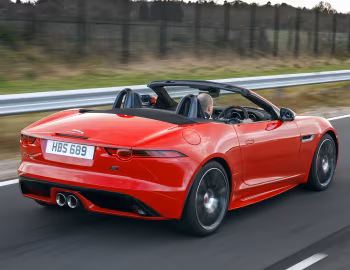 Jaguar F-Type "Chequered Flag" Convertible [UK-spec] '2018–20